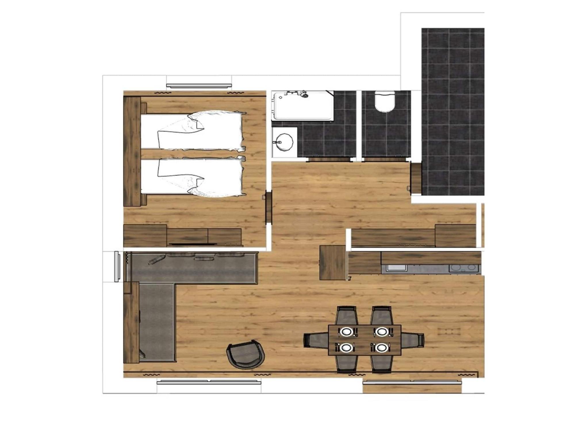 Large Apartment In Sankt Georgen With Balcony Fürstau Eksteriør billede